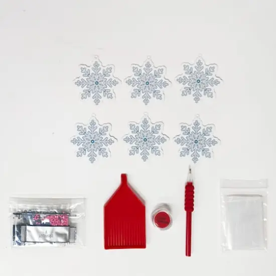 Snowflake Diamond Art Gift Tag Kit by Make Market&reg; {4}
