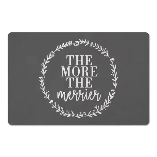 More The Merrier 18" x 27" Floor Mat {1}
