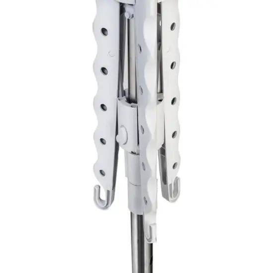 Honey Can Do White 2-Tier Tripod Clothes Drying Rack {11}