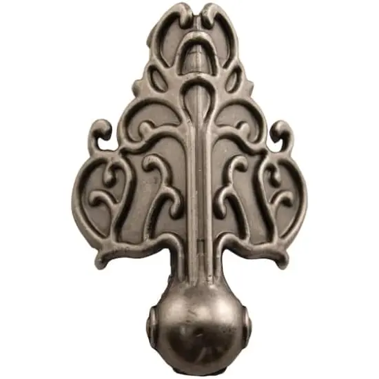 Idea-Ology Metal Foundations Box Feet 1.5"X2" 4/Pkg-Antique Nickel {3}