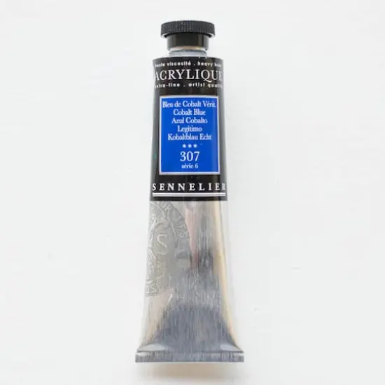 Sennelier Extra Fine Artists' Acrylic Paint, 60mL 307 Cobalt Blue {1}