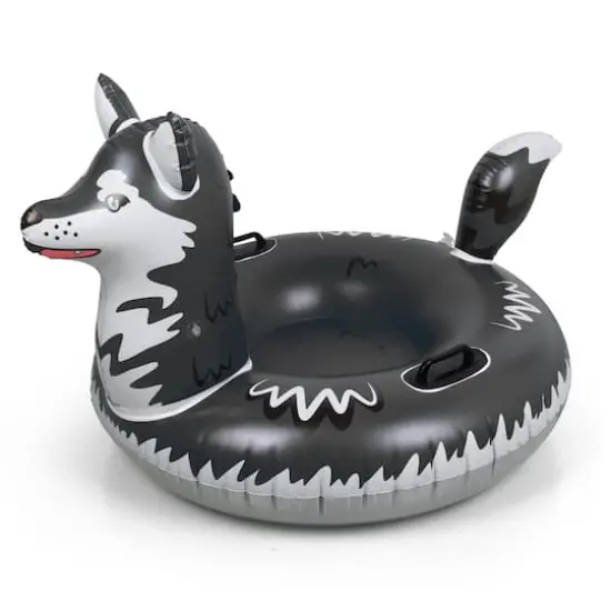 Arctic Husky Inflatable Kids Snow Tube {1}