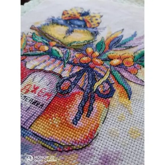 MP Studia Sunny Sea-Buckthorn Cross Stitch Kit {6}
