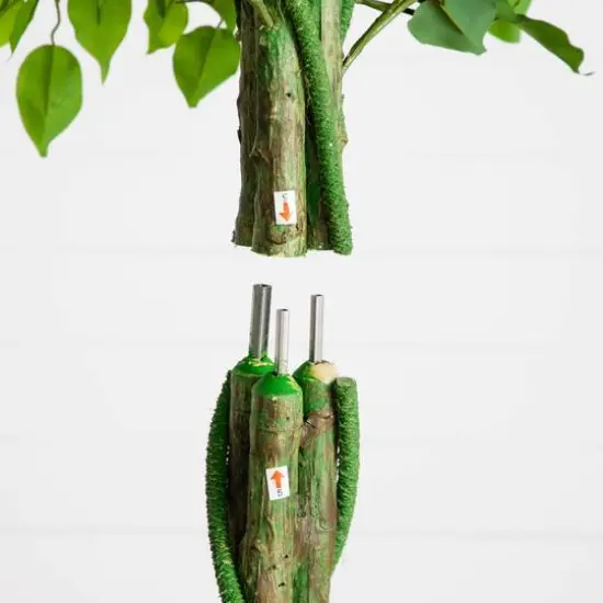 6.5ft. UV Resistant Artificial Ficus Tree (Indoor/Outdoor) {7}