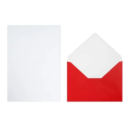 Red Stripe Card & Envelope Set by Recollections™ {3}