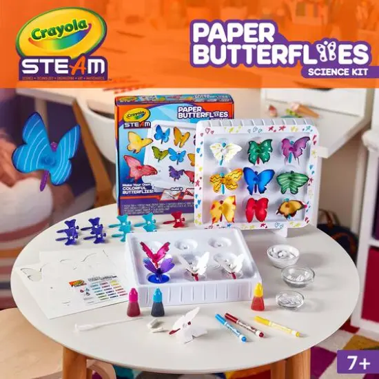 Crayola&reg; STEAM Paper Butterflies Science Kit {3}