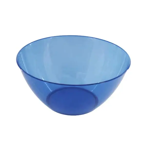 5qt. Plastic Party Bowl by Celebrate It&trade; Blue {3}