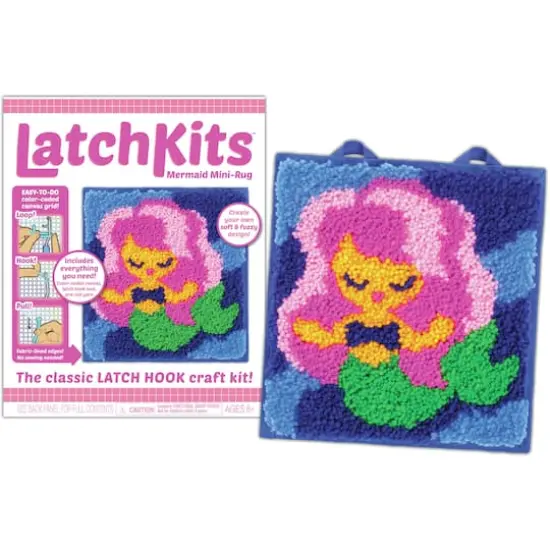LatchKits&trade; Mermaid Mini Rug Kit {4}
