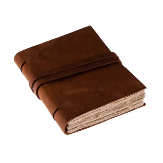 Lama Li Leather Journal, 4" x 5" {7}