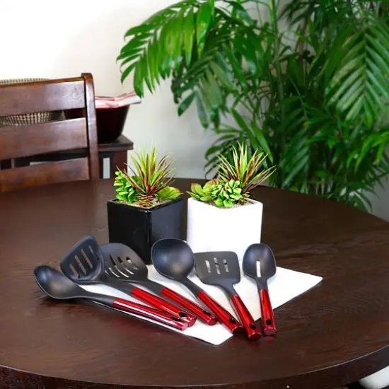 Better Chef Red Nylon Kitchen Utensil Set, 6ct. {3}