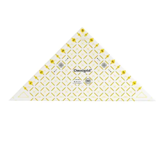 Omnigrid&reg; 6" Right Triangle Ruler {1}