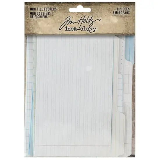 Tim Holtz&reg; Idea-Ology&reg; Mini File Folders {3}