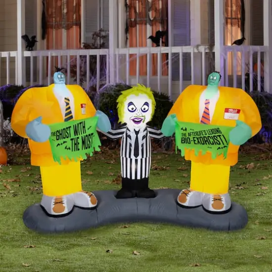 5ft. Airblown&reg; Inflatable Halloween Beetlejuice Scene {5}
