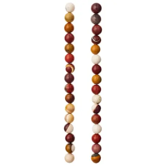 Mookaite Round Beads by Bead Landing&trade;, 8mm {4}