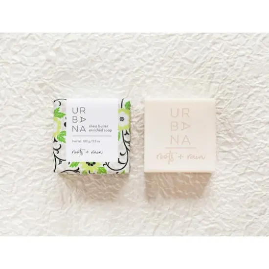 European Soaps Urbana Bar, 100g Roots + Rain {5}