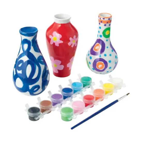 Paint Your Own Porcelain Vases {5}