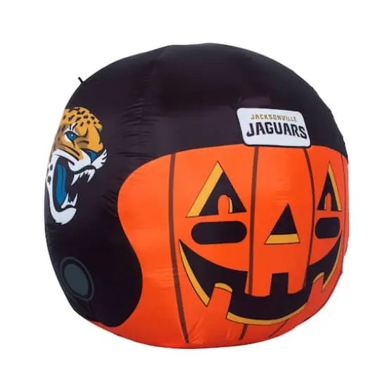 Sporticulture 4ft. Inflatable NFL Team Pride Jack-O' Helmet Jacksonville Jaguars {1}