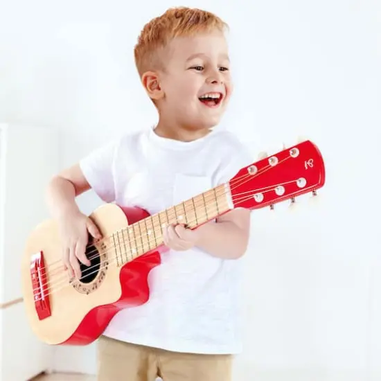 Hape 26" Red Flame First Musical Guitar {5}