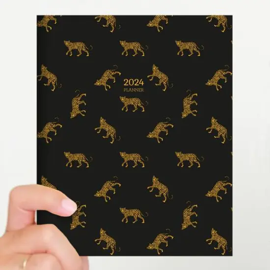 TF Publishing Medium 2024 Lazy Leopard Monthly Planner {7}
