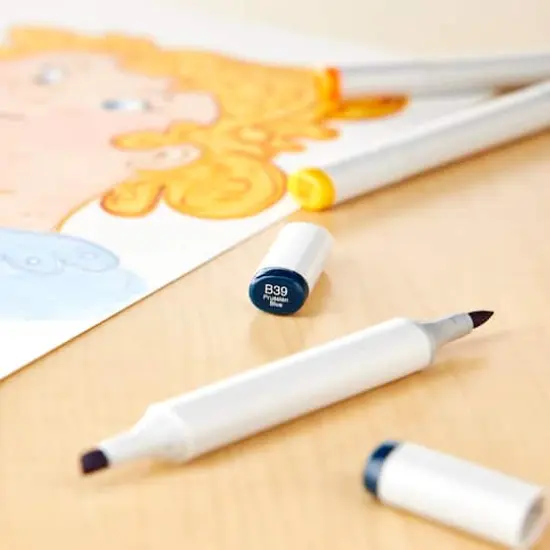 Copic&reg; Sketch Marker, Blues B39 Prussian Blue {3}