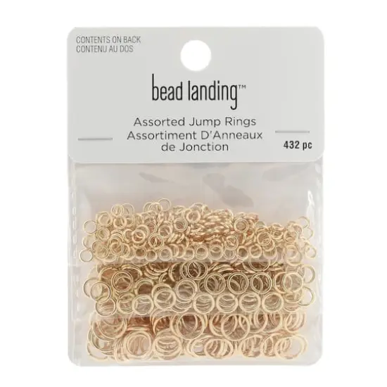 Assorted Jump Rings by Bead Landing&trade; Gold {1}