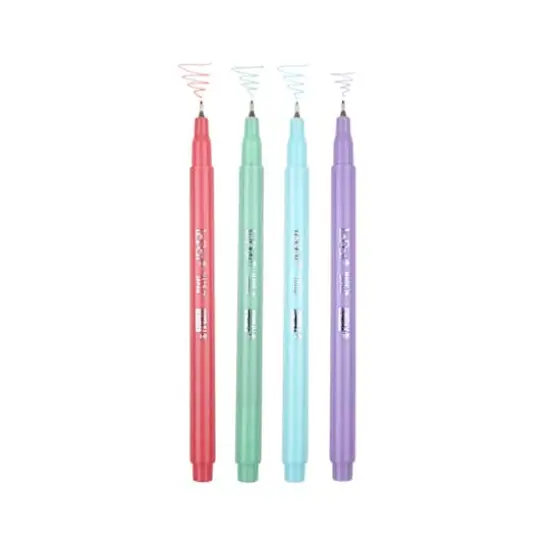 Marvy&reg; Uchida LePen&reg; Extra Fine 4 Pastel Pen Set {3}