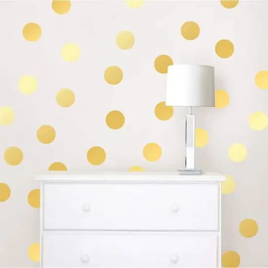 WallPops Gold Confetti Dots Set {3}