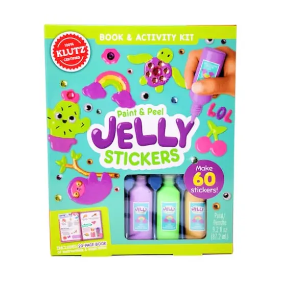 Paint & Peel Jelly Stickers {1}