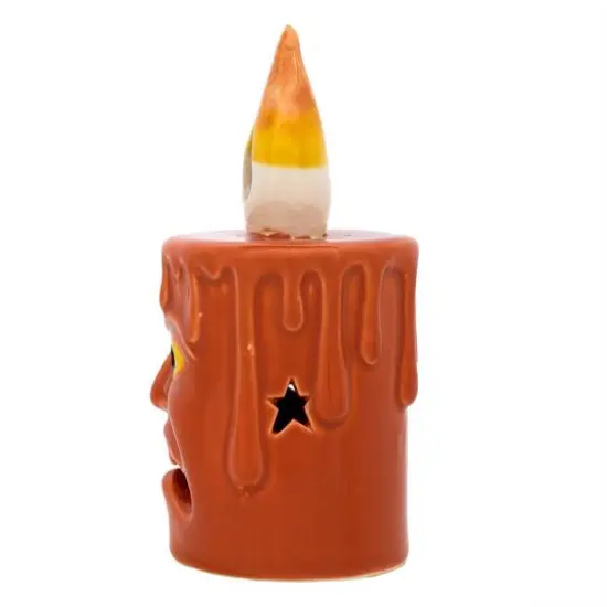7" Jack Orange Candles with LED Lights, 2ct. {6}