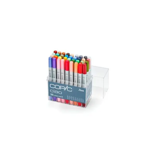 Copic&reg; Ciao 36 Color Marker Set B {6}