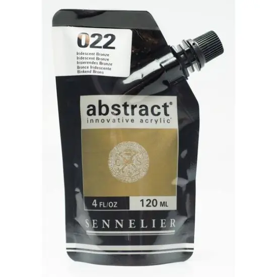 Sennelier Abstract&reg; Iridescent Acrylic Paint, 120mL Iridescent Bronze {1}