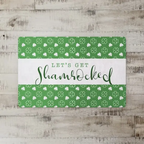 Lets Get Shamrocked 27" x 18" Floor Mat {3}