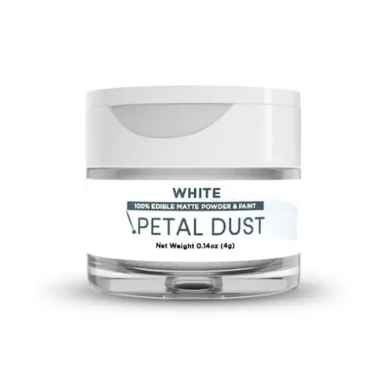 Bakell&reg; Petal Dust Edible Matte Finish Powder White {3}