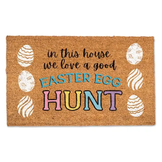 We Love a Good Easter Egg Hunt 30" x 18" Door Mat {1}