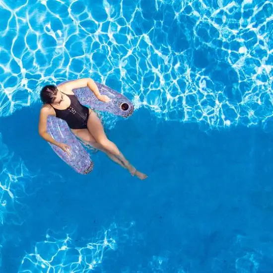 PoolCandy Mermaid Collection 42" Glitter Sun Chair {4}