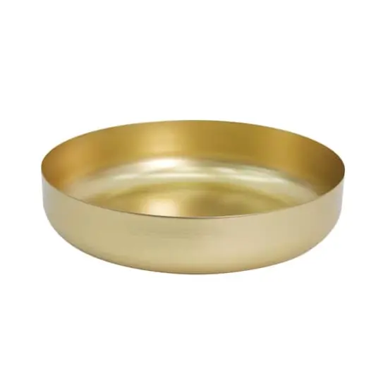 14" Gold Metal Candle Tray by Ashland&reg; {1}