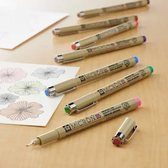 Pigma&reg; Micron&trade; 05 Fine Line Pen 8 Color Set {3}