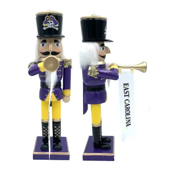 14" College Bugler Nutcracker East Carolina {1}