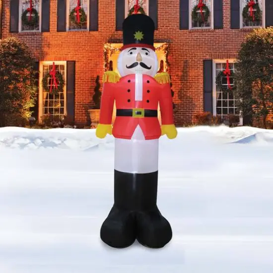 13ft. Inflatable Giant Nutcracker {5}