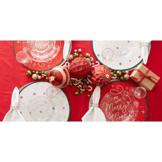 DII&reg; Be Merry & Bright Embellished Placemats, 6ct. {7}