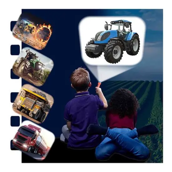Brainstorm Toys Tractor & Truck Torch & Projector {5}