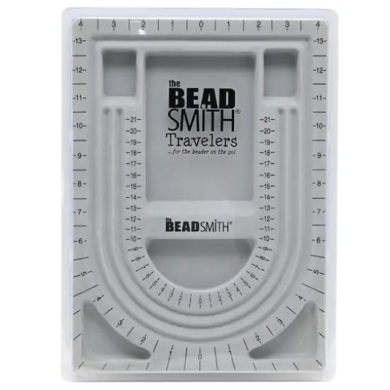 The Beadsmith® Travelers Bead Board With Lid, 9.75" x 13.25" {5}