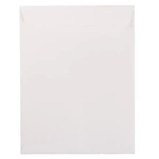 JAM Paper 10" x 13" White Open End Catalog Envelopes {1}