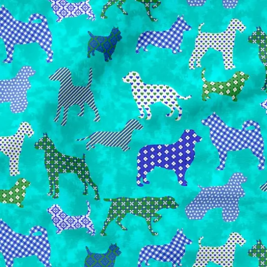 Fabric Editions Puppy Pals Cotton Fabric {5}