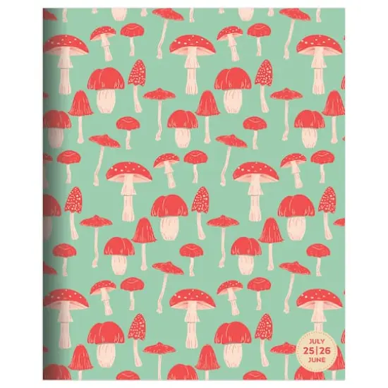 TF Publishing 2025-2026 Magic Mushroom Medium Monthly Planner {1}
