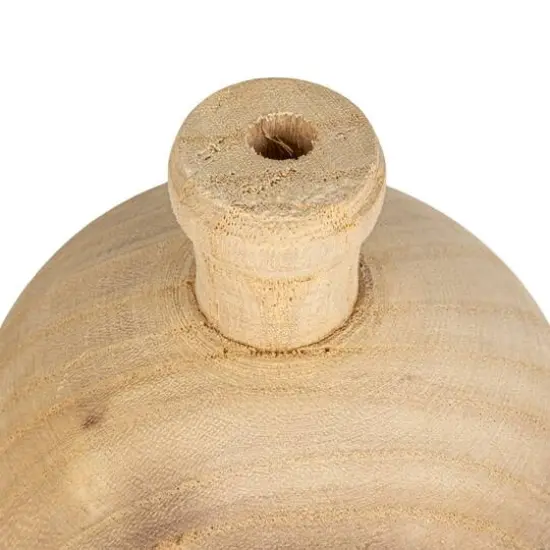 Hello Honey&reg; Paulownia Wood Vases Set {12}