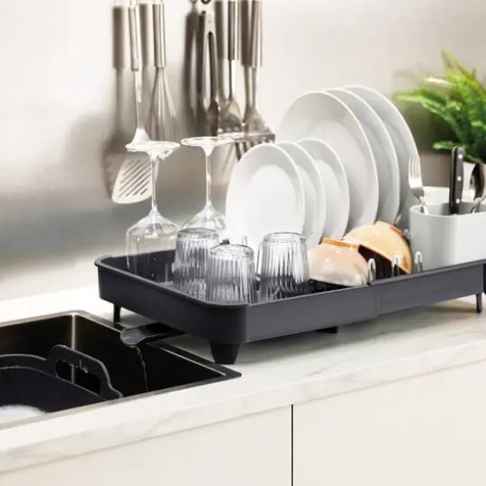 Joseph Joseph Extend Expandable Dish Rack Grey {6}