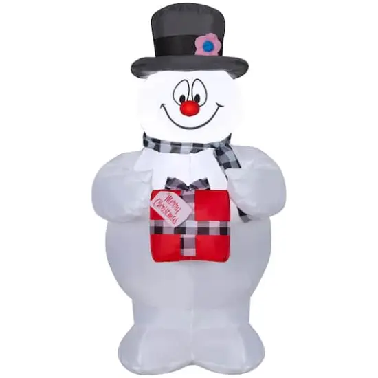 3.5ft. Airblown&reg; Inflatable Christmas Frosty the Snowman with Scarf {1}