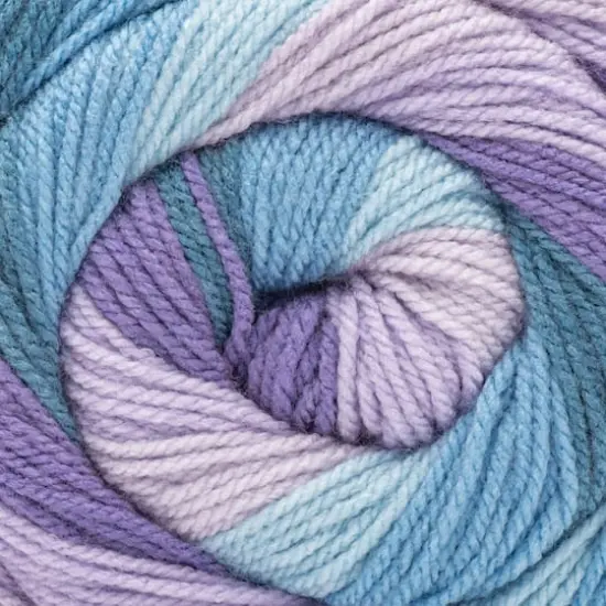 Caron&reg; Cinnamon Swirl Cakes&trade; Yarn Twilight Surf {3}