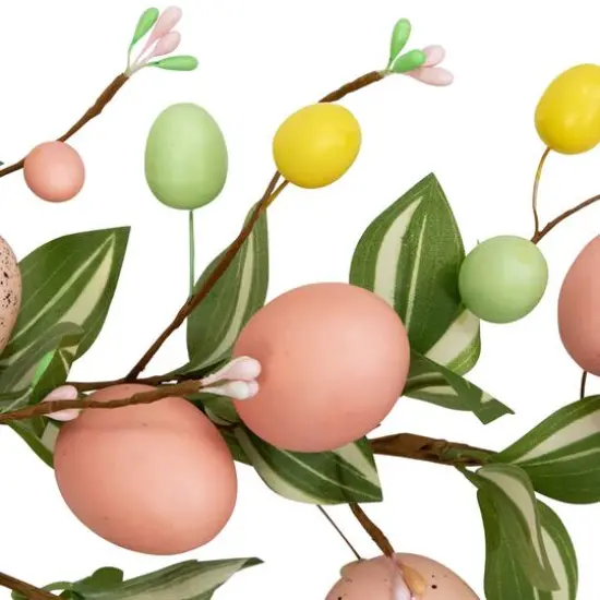 6ft. Pink Easter Egg & Flower Bud Garland {6}